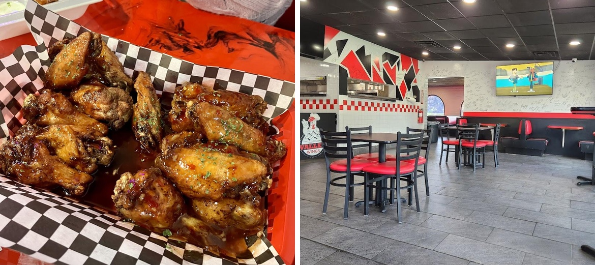 Valley Wings-Flint/Burton Menu