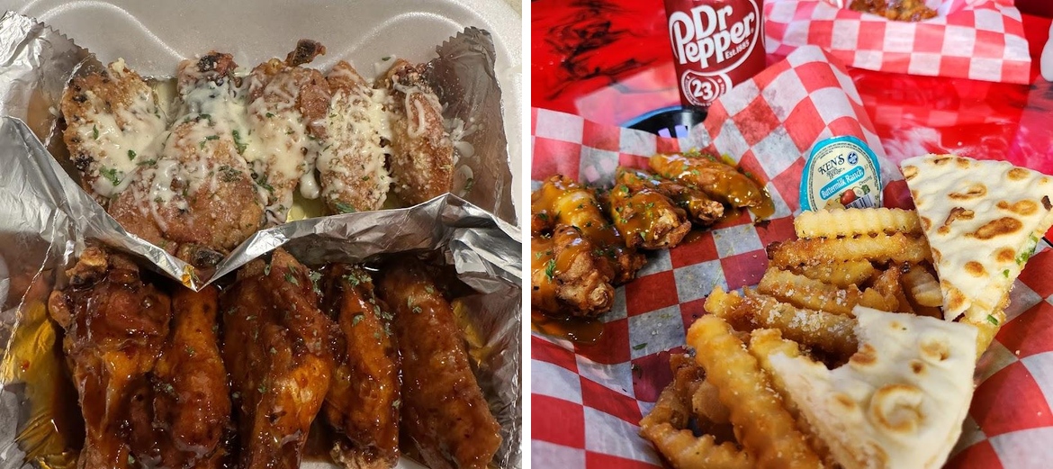 Valley Wings-Flint/Burton Menu